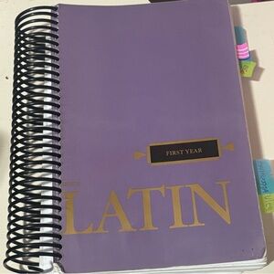 First Year Latin Classical Conversations Henle Latin Paperback’s Notebook